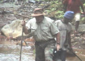 Paul Nation on an expedition on Umboi Island in 2002